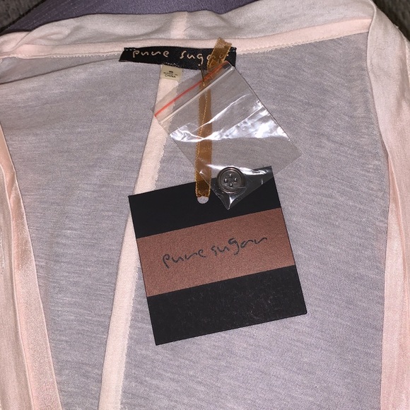 NWT light pink cardigan. Size small - Picture 6 of 9